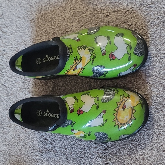 sloggers chicken shoes